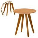 Ver imagem 3 de Mesa De Apoio Lateral Nature Classic Redonda Imcal