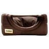 Cama Iglu E Toca Para Cachorro Luppet Marrom Super Luxo - G - 2