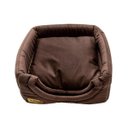 Ver imagem 3 de Cama Iglu E Toca Para Cachorro Luppet Marrom Super Luxo - G