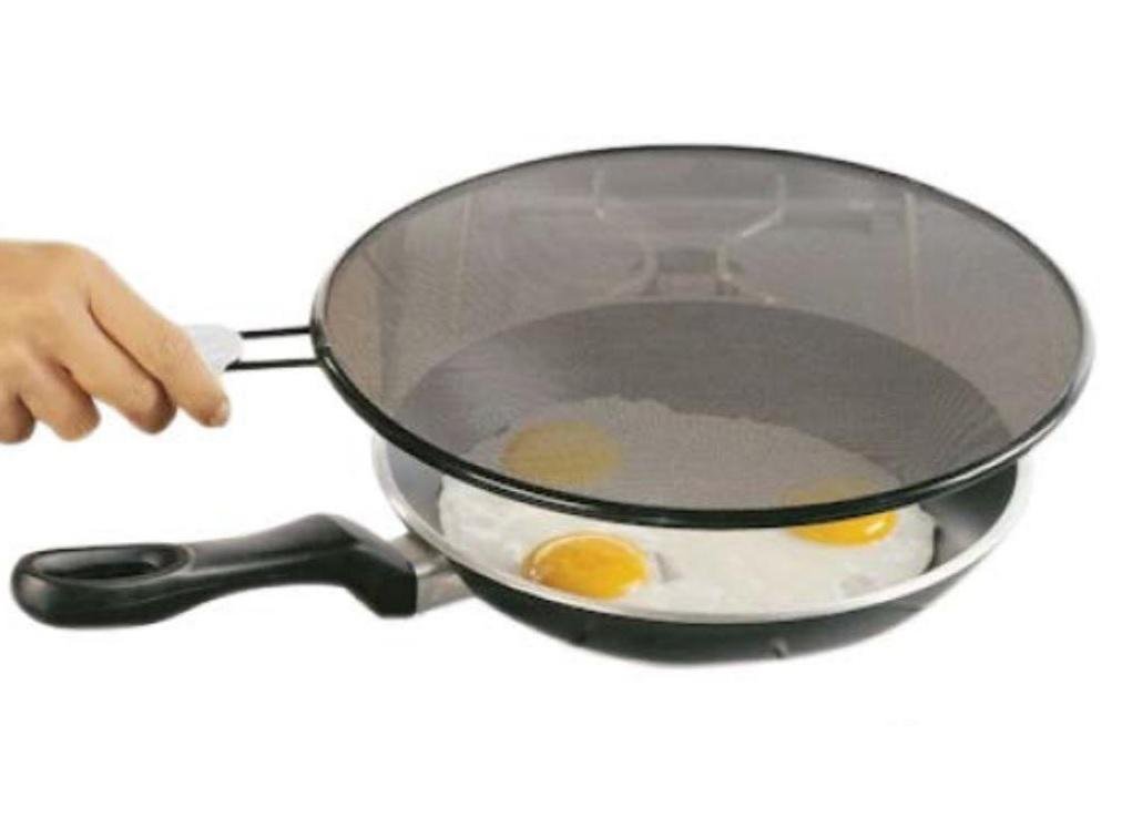Tela Proteção Gordura Tampa de Panela e Óleo Frigideira - 2