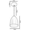 Ver imagem 3 de Pendente Lustre Luminaria de Teto Sala Cozinha