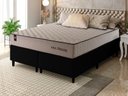 Ver imagem 1 de Conjunto Cama Box Espuma San Diego Bege Queen 158x198x67