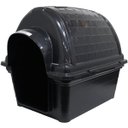 Ver imagem 2 de Casinha de Cachorro Cão Dog Plástica Iglu Número 6 Porte Grande Preta Furacão Pet N6,0 01017 Black N