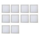 Ver imagem 1 de Embutido Fit Mega LED Quadrado 30x30 24W 2700K Kit com 10