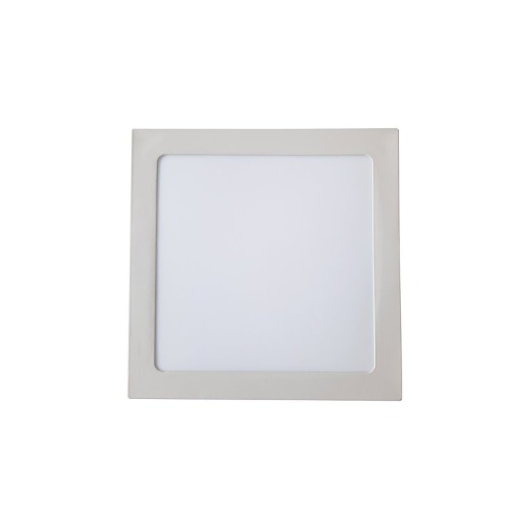 Painel Plafon de LED Embutir Fit Quadrado 30x30 24W 2700K