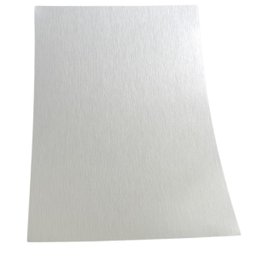 Revestimento Formica Aluminium Pertech 3m X 60cm Acabamento Aço Escovado - 3