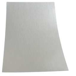 Revestimento Formica Aluminium Pertech 3m X 60cm Acabamento Aço Escovado - 1