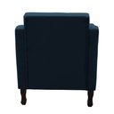 Ver imagem 3 de Poltrona Decorativa Bella Sala Recepção Escritorio - Lobo Shopp:azul Marinho
