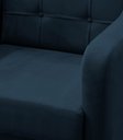 Ver imagem 4 de Poltrona Decorativa Bella Sala Recepção Escritorio - Lobo Shopp:azul Marinho
