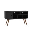 Ver imagem 7 de Rack Para TV até 43 Polegadas Pés Madeira Maciça Retrô 75