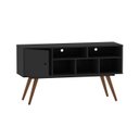 Ver imagem 6 de Rack Para TV até 43 Polegadas Pés Madeira Maciça Retrô 75