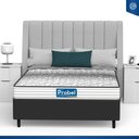 Ver mais imagens de Cama Box com Colchão de Molas Ensacadas Double Face Essence Probel Casal 138cm