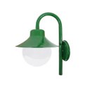 Ver imagem 1 de Arandela Colonial São Paulo Antigo 228 Globo de Vidro Transparente Verde