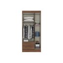 Ver imagem 3 de Guarda Roupa Casal 3 Portas e 2 Gavetas Briz Be16 Branco - Henn