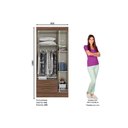 Ver imagem 2 de Guarda Roupa Casal 3 Portas e 2 Gavetas Briz Be16 Branco - Henn