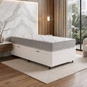 Ver imagem 2 de Cama Box Baú Solteiro Double Face 100% D33 Edén 88x188x58cm Herval - Suporta até 100kg