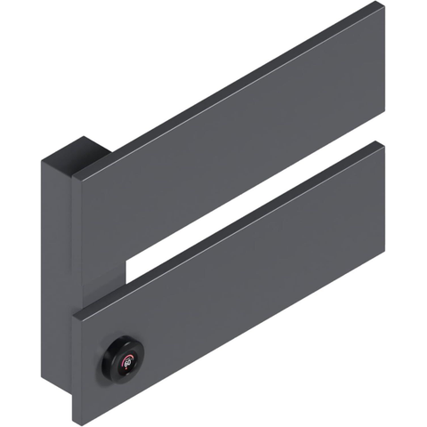 Toalheiro Térmico Smart:cinza/2