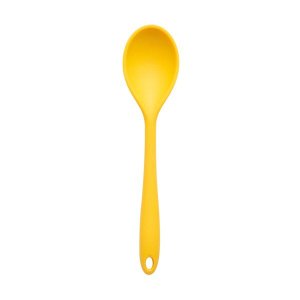 Colher De Silicone Amarela