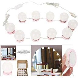 Lâmpada LED Espelho Camarim Maquiagem Usb Ventosa e Adesivo Lâmpadas Led - 5
