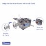 Maquina Moedor Picador Carne Industrial Inox Bocal 22 Gural - 2