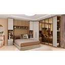 Ver imagem 3 de Guarda Roupa Modulo Ponte 4 Portas 163cm Setiba Plus Carvalho/carvalho