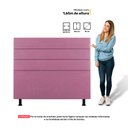 Ver imagem 3 de Cabeceira Cama Box Solteiro Malik 90cm Suede Rosa - Desk Design