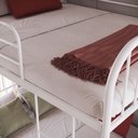 Ver imagem 3 de Beliche Casal/casal em Ferro - Margarida:branco