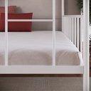 Ver imagem 2 de Beliche Casal/casal em Ferro - Margarida:branco