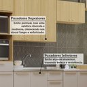 Ver imagem 5 de Cozinha Completa 6 Pçs Espaço Micro-ondas, Ilha, Tampo 347cm Freijó/freijó Brasil/cinammon