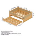 Ver imagem 3 de Cama Infantil Casal com Grades e Cama Auxiliar Madeira Maciça Magna Kids Casatema MadeiraOriginals