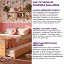 Ver imagem 7 de Cama Infantil Casal com Grades e Cama Auxiliar Madeira Maciça Magna Kids Casatema MadeiraOriginals