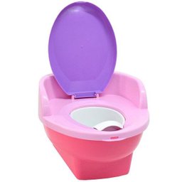 Pinico Infantil 2X1 Com Redutor Assento - Rosa-Roxo - 5