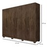 Guarda-Roupa Casal Primore com 6 Portas e 6 Gavetas Móveis Imop - 6