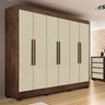 Guarda-roupa Casal Coliseu Top com 6 Portas e 4 Gavetas Móveis Imop - 2