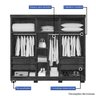 Guarda-roupa Casal Coliseu Top com 6 Portas e 4 Gavetas Móveis Imop - 4