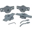 Ver imagem 1 de Sistema Deslizante Ro 27 (20 Kg) Embutido para 01 Porta Rometal 01 Kit