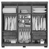 Guarda-Roupa Casal Sevilha com 6 Portas e 4 Gavetas Móveis Imop - 5