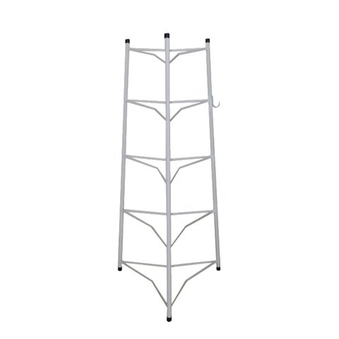 Tripé Porta Panelas Estrela Branco 5 Compartimentos 82cm Ouro Minas
