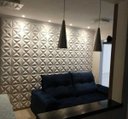Ver imagem 4 de Kit Revestimento Mini Estrelar 9m² 36 Placas 3d Pvc Parede