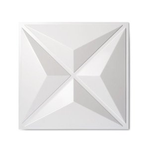 Placas Geométricas 3d 4m²16 Unidades Modelo Estrelar 50x50cm