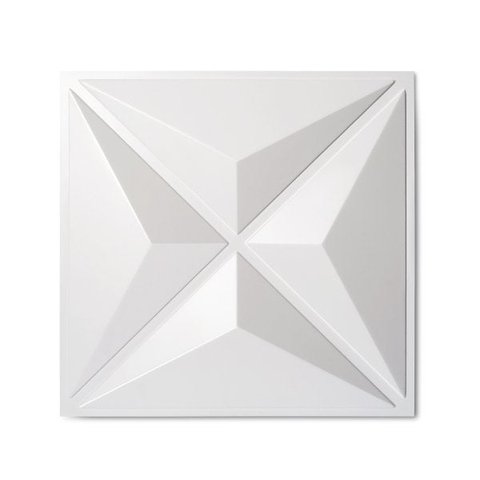 Placas Geométricas 3d 4m²16 Unidades Modelo Estrelar 50x50cm