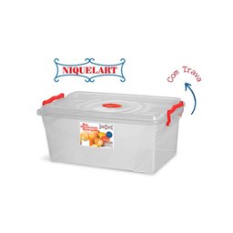 Caixa para Mantimentos Box Master 11,5 Litros com Trava Niquelart - 2