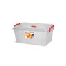 Caixa para Mantimentos Box Master 11,5 Litros com Trava Niquelart - 1