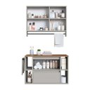 Ver imagem 5 de Conjunto Banheiro Gabinete 80cm e Espelheira Mel/arenas Cj8010