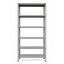 Ver imagem 4 de Estante Prateleira Aço Premium 6 Bandejas com Reforço 177cm x 92 cm X 30 cm Cinza - Rede Móveis