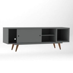 Rack para TV até 55 Polegadas 1 Porta Retrô 50 - 4 Rack para TV até 55 Polegadas 1 Porta Retrô 50 - 4