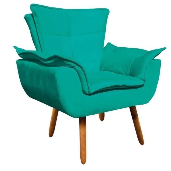 Kit 2 Poltronas com Puff Opala - 2