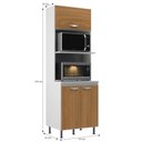 Ver imagem 2 de Torre Quente para Forno e Micro-ondas Ipanema - Branco / Cinnamomo Branco / Cinnamomo