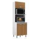 Ver imagem 1 de Torre Quente para Forno e Micro-ondas Ipanema - Branco / Cinnamomo Branco / Cinnamomo