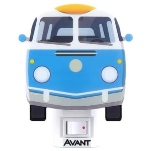 Luminária Luz Noturna Led de Tomada Kombi Corujinha 3000K - Avant